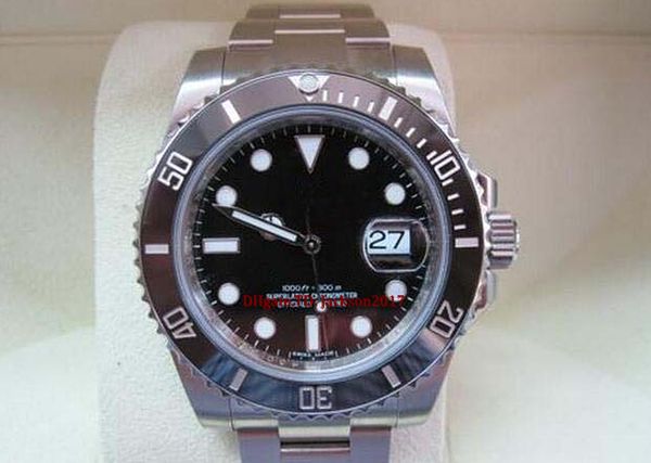 christmas gift black dial ceramic bezel steel mens watch 116610ln 41mm, Slivery;brown
christmas gift black dial ceramic bezel steel mens watch 116610ln 41mm, Slivery;brown