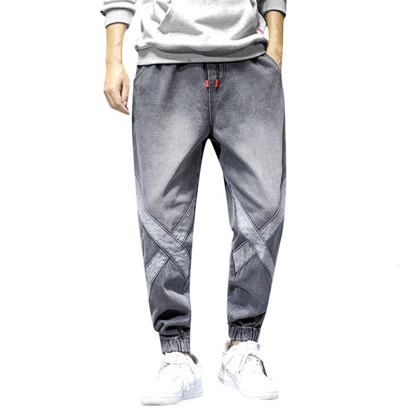 2019 new fashion men's jeans denim plus size loose pocket harem pants cargo trousers casual drawstring jeans streetwear z1016, Blue
2019 new fashion men's jeans denim plus size loose pocket harem pants cargo trousers casual drawstring jeans streetwear z1016, Blue