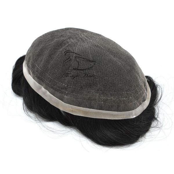 men full lace toupee brazilian human remy hair wig for males comfortable as like own hair(full lace), Black
men full lace toupee brazilian human remy hair wig for males comfortable as like own hair(full lace), Black