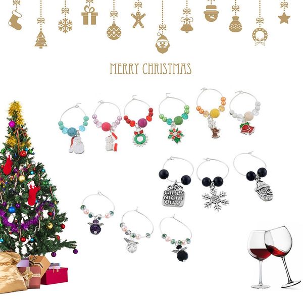 6pcs/set metal metal pendant set for christmas decor wine glass table party new year cup ring pendants holiday decoration
6pcs/set metal metal pendant set for christmas decor wine glass table party new year cup ring pendants holiday decoration