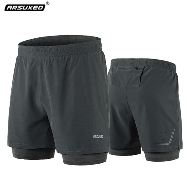 arsuxeo men's 2 in 1 running shorts quick drying breathable active training exercise jogging gym fitness marathon shorts, Black;blue
arsuxeo men's 2 in 1 running shorts quick drying breathable active training exercise jogging gym fitness marathon shorts, Black;blue