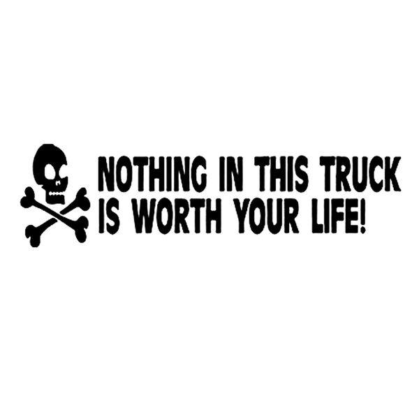 15*4.1cm life death skull warning vinyl decal sticker vinyl hobby car bumper sticker modern decal car decor
15*4.1cm life death skull warning vinyl decal sticker vinyl hobby car bumper sticker modern decal car decor