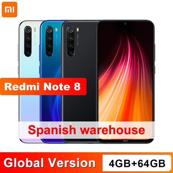 global version xiaomi redmi note 8 4gb 64gb smartphone snapdragon 665 octa core 48mp quad rear camera 6.3" screen 4000mah
global version xiaomi redmi note 8 4gb 64gb smartphone snapdragon 665 octa core 48mp quad rear camera 6.3" screen 4000mah