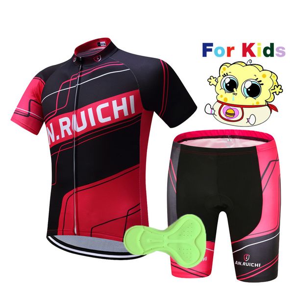 cool boys cycling jersey set 2020 newset kids bike clothing racing sportswear black children cycling clothes ropa ciclismo, Black;blue
cool boys cycling jersey set 2020 newset kids bike clothing racing sportswear black children cycling clothes ropa ciclismo, Black;blue