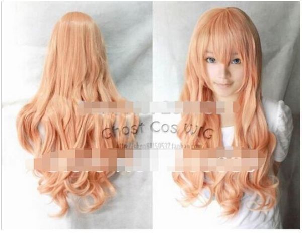 ++ quality wigs sayonara no tsubasa sheryl nome blond pink 80cm long wave cosplay s, Black;brown
++ quality wigs sayonara no tsubasa sheryl nome blond pink 80cm long wave cosplay s, Black;brown