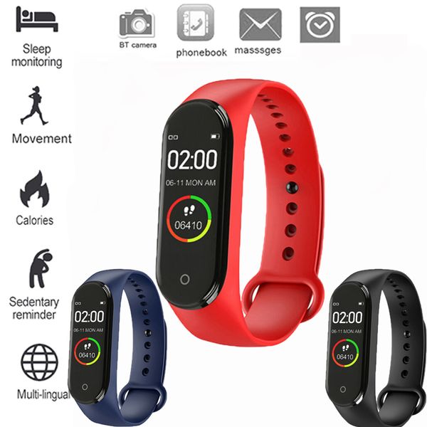 new quality new label intelligent m4 watch heart rate monitor for men and women monitoring sports tracker health bracelet, Slivery;brown
new quality new label intelligent m4 watch heart rate monitor for men and women monitoring sports tracker health bracelet, Slivery;brown
