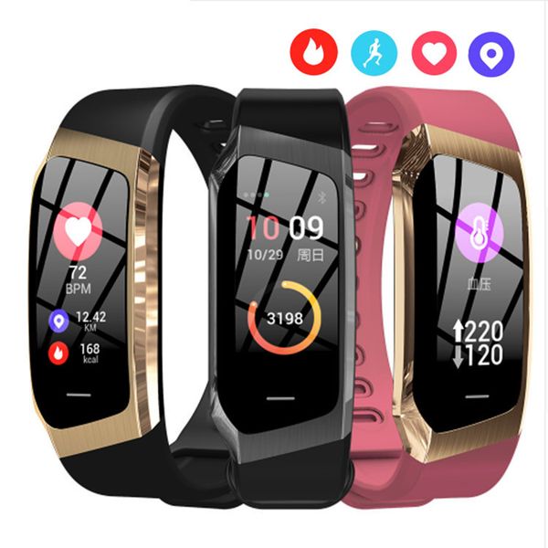 wristwatch tracker smart android heart rate monitor fitness waterproof life wristband e18 sports for ios smart bracelet cqckg, Slivery;brown
wristwatch tracker smart android heart rate monitor fitness waterproof life wristband e18 sports for ios smart bracelet cqckg, Slivery;brown