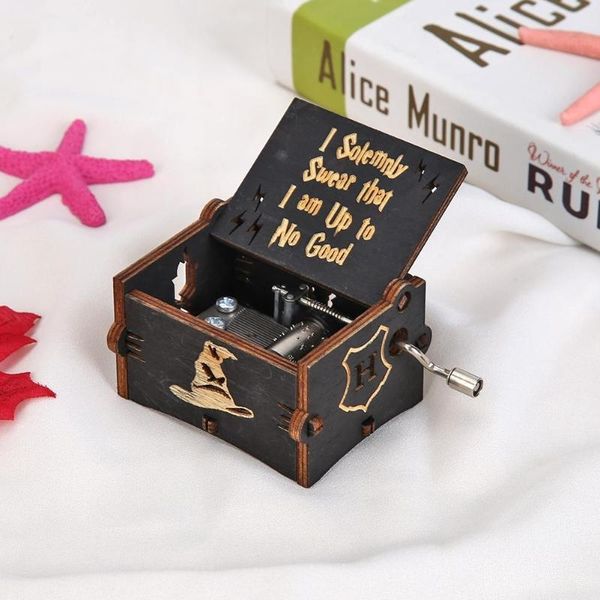 9 стиль vintagewooden hand music box изысканный элегантный music box подарков домашнее украшение украшения детский подарок (black harry pott
9 стиль vintagewooden hand music box изысканный элегантный music box подарков домашнее украшение украшения детский подарок (black harry pott