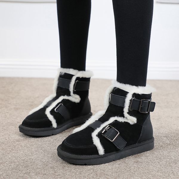 plus size 35-51 nice new fashion ankle boots women winter daily lovely buckle shoes woman platform heels female casual snow boot, Black
plus size 35-51 nice new fashion ankle boots women winter daily lovely buckle shoes woman platform heels female casual snow boot, Black