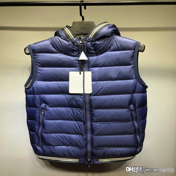 new fashion zipper luxury jacket windbreaker men's vest hooded solid color vest thick warm down designer jacket size, Black;brown
new fashion zipper luxury jacket windbreaker men's vest hooded solid color vest thick warm down designer jacket size, Black;brown