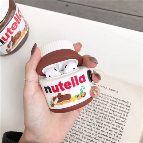 cute sweety chocolate sauce bottle headset silicone soft cover for airpods 2 1 case for airpod pro 3 wireless charging bag
cute sweety chocolate sauce bottle headset silicone soft cover for airpods 2 1 case for airpod pro 3 wireless charging bag