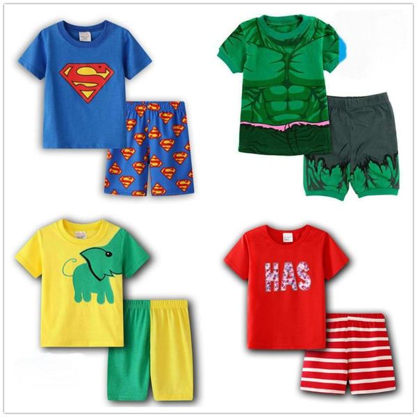children's pajamas set summer short sleeved boy pyjamas kids sleepwear clothes nightwear homewear girls cartoon home clothes, Blue;red
children's pajamas set summer short sleeved boy pyjamas kids sleepwear clothes nightwear homewear girls cartoon home clothes, Blue;red