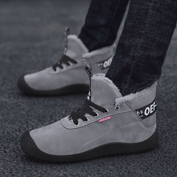 plush lining autumn winter 2020 boots men shoes casual warm non-slip comfortable outdoor male boot hiking snow, Black
plush lining autumn winter 2020 boots men shoes casual warm non-slip comfortable outdoor male boot hiking snow, Black