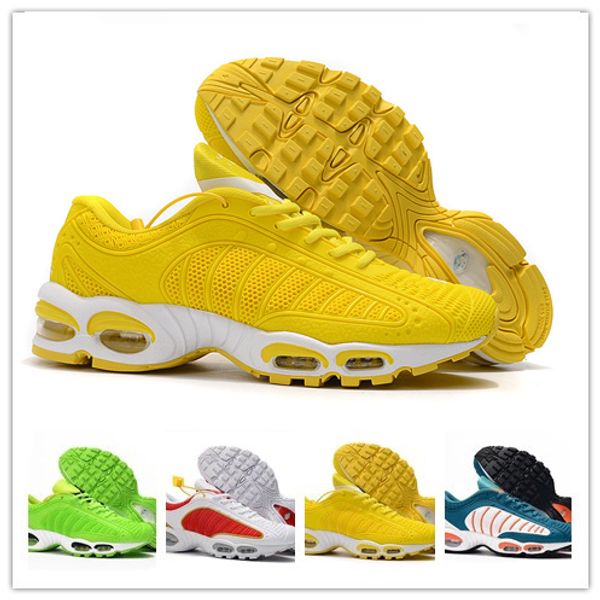 2020 original mens tn tailwind 4 kpu running shoes black yellow green sports chaussure homme tn designer sports sneakers size 40-46
2020 original mens tn tailwind 4 kpu running shoes black yellow green sports chaussure homme tn designer sports sneakers size 40-46