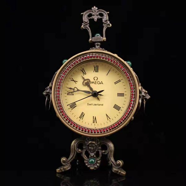 китайский европейский восхитительный латунь классический механический декор gem clock
китайский европейский восхитительный латунь классический механический декор gem clock