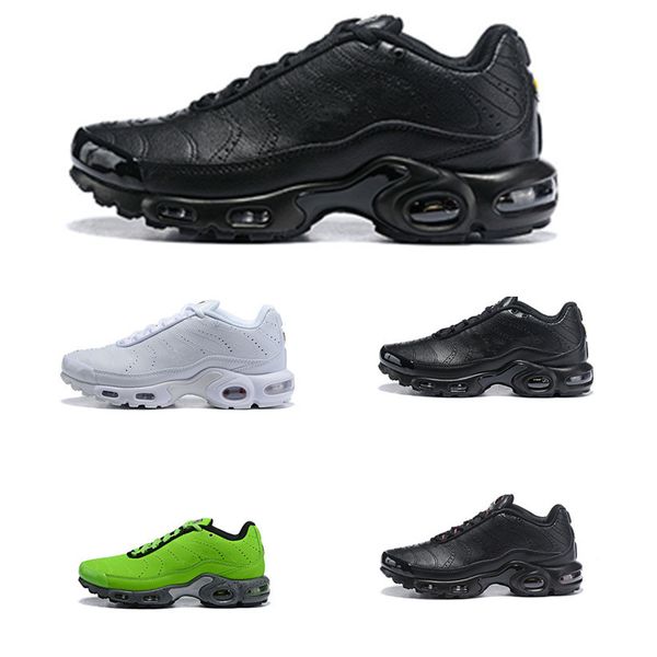 2018 new tn plus leather fluorescent green black red running shoes for high mens trainers jogging sneakers size 40-46
2018 new tn plus leather fluorescent green black red running shoes for high mens trainers jogging sneakers size 40-46