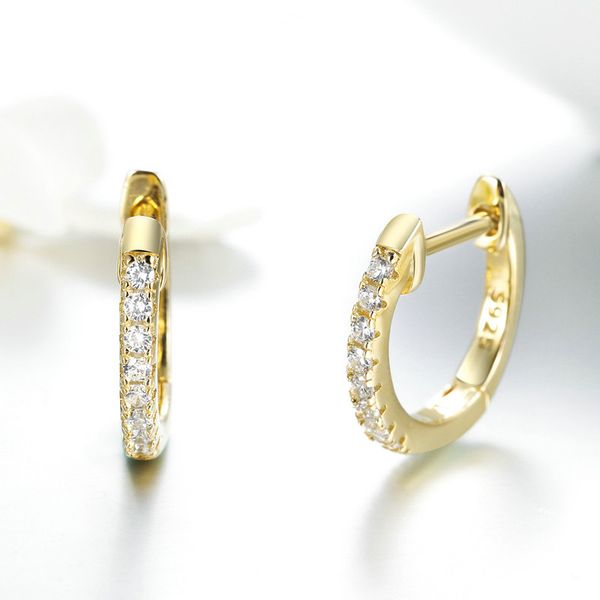 bisaer gold color 925 steling silver clear cz round minimalist hoop earrings for women fine jewelry 2018 new mode gxe498, Golden
bisaer gold color 925 steling silver clear cz round minimalist hoop earrings for women fine jewelry 2018 new mode gxe498, Golden