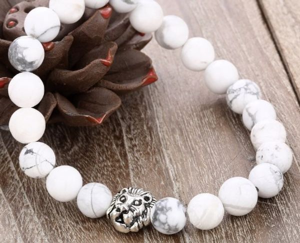 8mm leopard copper gy535 white howlite onyx yoga elastic thread adjusted bead nature stone bracelet men women bangles, Golden;silver
8mm leopard copper gy535 white howlite onyx yoga elastic thread adjusted bead nature stone bracelet men women bangles, Golden;silver