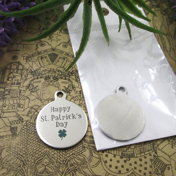 40pcs--"happy st. patrick's day"stainless steel charms more style for choosing diy charms pendants for necklace, Bronze;silver
40pcs--"happy st. patrick's day"stainless steel charms more style for choosing diy charms pendants for necklace, Bronze;silver