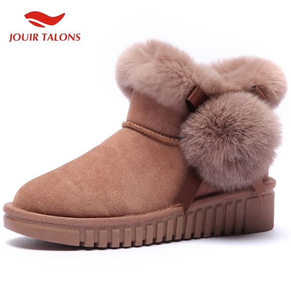 2020 cow suede fashion new design slip on platform add fur warm winter boots woman shoes women, Black
2020 cow suede fashion new design slip on platform add fur warm winter boots woman shoes women, Black
