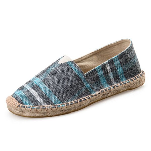 women's casual shoes flat hemp straw fisherman shoes women loafers flats shoes women platform slip on chaussures femme 45, Black
women's casual shoes flat hemp straw fisherman shoes women loafers flats shoes women platform slip on chaussures femme 45, Black