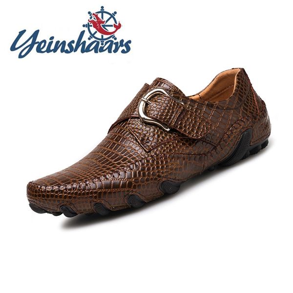 men casual natural leather crocodile pattern formal shoes new arrival business loafers driving shoes zapatos hombre size 38-47, Black
men casual natural leather crocodile pattern formal shoes new arrival business loafers driving shoes zapatos hombre size 38-47, Black