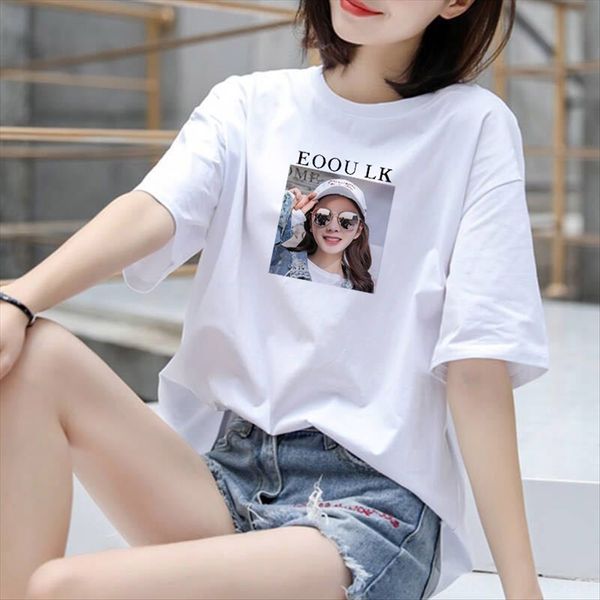 2020 all-match short-sleeved t-shirt female bt student casual loose large size women's clothing 2020 all-match short-sleeved t-shirt fe, White
2020 all-match short-sleeved t-shirt female bt student casual loose large size women's clothing 2020 all-match short-sleeved t-shirt fe, White