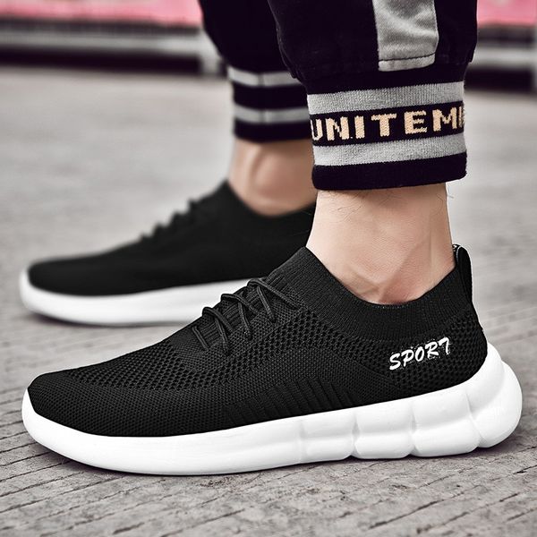 high elasticity sock running shoes men mesh slip on sport shoes man black sneakers breathable fitness footwear non-slip
high elasticity sock running shoes men mesh slip on sport shoes man black sneakers breathable fitness footwear non-slip