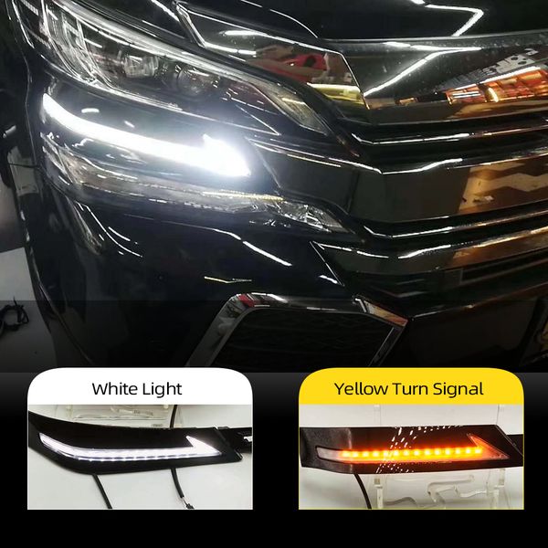 2pcs led daylight for toyota vellfire 30 2016 2017 2018 with running siganls 12v led car drl daytime running lights fog lamp
2pcs led daylight for toyota vellfire 30 2016 2017 2018 with running siganls 12v led car drl daytime running lights fog lamp