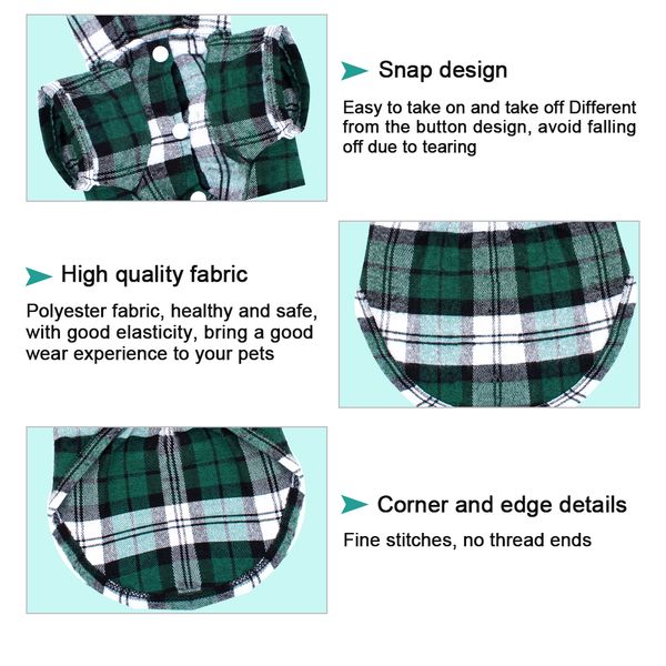 dog shirts for french bulldog classic plaid pet vest clothing for small/medium/large dogs cats soft pet supplies xs/s/m/l/xl
dog shirts for french bulldog classic plaid pet vest clothing for small/medium/large dogs cats soft pet supplies xs/s/m/l/xl