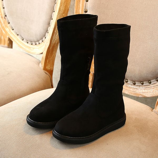children boots girls fashion knee-high boots kids winter shoes flat warm pure color comfortable princess shoes casual sx278, Black;grey
children boots girls fashion knee-high boots kids winter shoes flat warm pure color comfortable princess shoes casual sx278, Black;grey