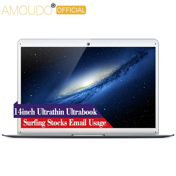 AMOUDO 14inch Intel Quad Core CPU Wifi Bluetooth Ultrathin Surfing Movie Stock Email Ultrabook Laptop Notebook Computer
AMOUDO 14inch Intel Quad Core CPU Wifi Bluetooth Ultrathin Surfing Movie Stock Email Ultrabook Laptop Notebook Computer