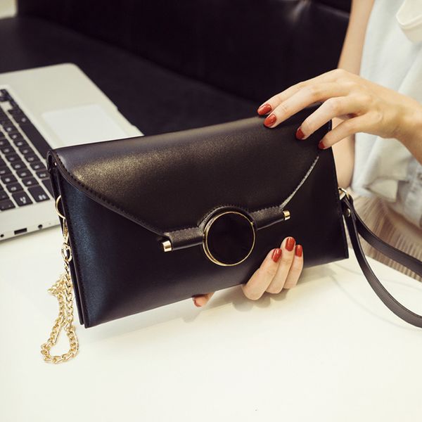 woman slanting hand a new wholesale simple chain small bag korean shoulder of fashion single grab envelope handbag version ibmlx, Red;black
woman slanting hand a new wholesale simple chain small bag korean shoulder of fashion single grab envelope handbag version ibmlx, Red;black