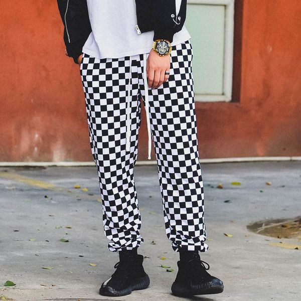 tide brand plaid pants tide male korean version of spring and autumn pantyhose feet pants casual overalls tide men a generation of fat, Black
tide brand plaid pants tide male korean version of spring and autumn pantyhose feet pants casual overalls tide men a generation of fat, Black