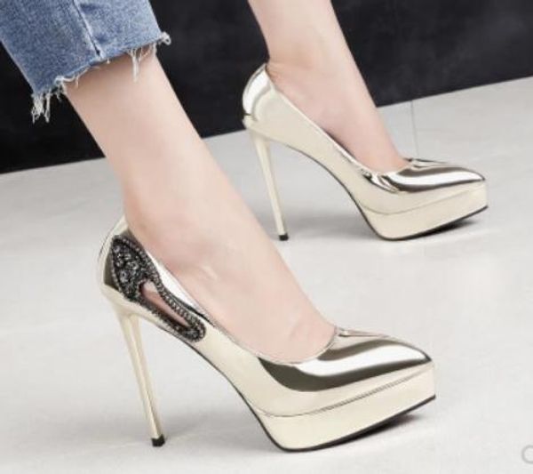 2019 women's shoes in spring and autumn with new style high heel fine heel pointed end waterproof table@26, Black
2019 women's shoes in spring and autumn with new style high heel fine heel pointed end waterproof table@26, Black