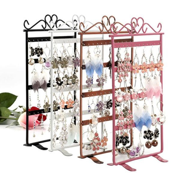 jewelry display stand holder earring display stand jewelry rack simple metal holder accessories oorbellen houder, Black
jewelry display stand holder earring display stand jewelry rack simple metal holder accessories oorbellen houder, Black