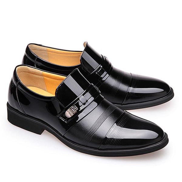 2019 new men leather shoes fashion formal shoes men casual selling mens dress loafers footwear, Black
2019 new men leather shoes fashion formal shoes men casual selling mens dress loafers footwear, Black