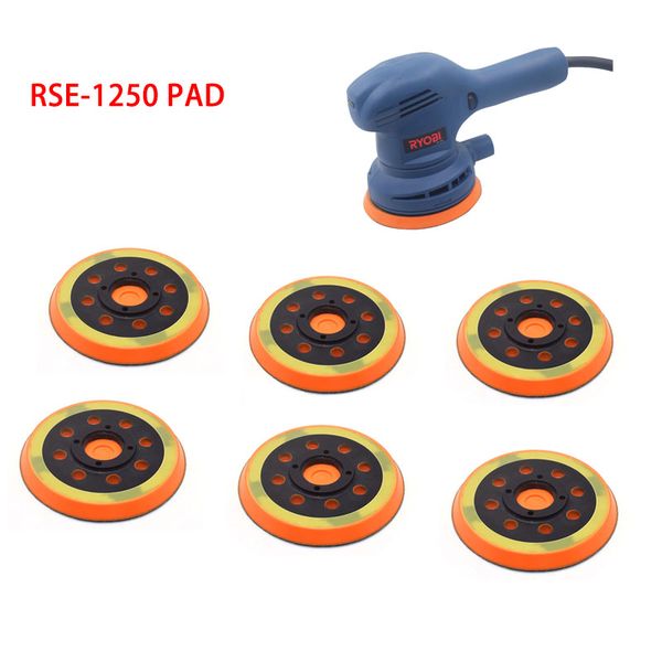 ryobi rse-1250 5 inch 125mm 8-hole back-up sanding pad 4 nails hook and loop chassis for electric power tools accessories parts
ryobi rse-1250 5 inch 125mm 8-hole back-up sanding pad 4 nails hook and loop chassis for electric power tools accessories parts