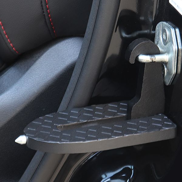 new foldable car door step pedal universal auto roofluggage ladder hooked foot pegs doorstep safety hammer life skills foot
new foldable car door step pedal universal auto roofluggage ladder hooked foot pegs doorstep safety hammer life skills foot