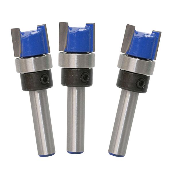3x shank bearing flush trim router bit woodworking cutter 12.7x11.9mm
3x shank bearing flush trim router bit woodworking cutter 12.7x11.9mm