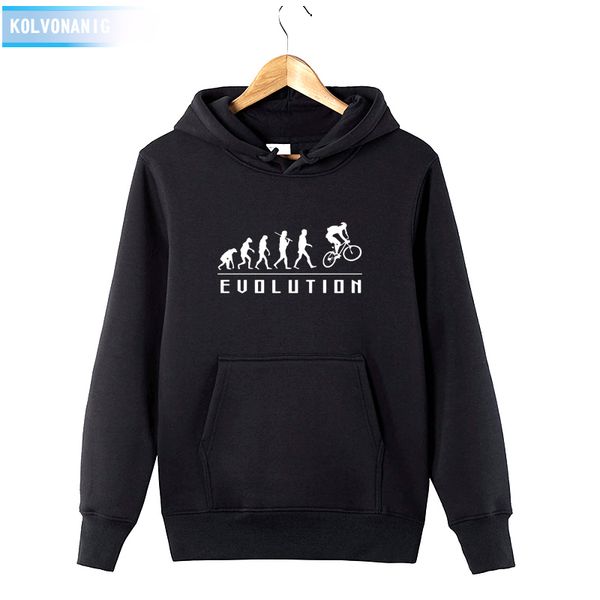 human evolution ride on a bicycle print sweatshirt tracksuit for men's 2018 winter hoody dress cotton funny pullover hoodies, Black
human evolution ride on a bicycle print sweatshirt tracksuit for men's 2018 winter hoody dress cotton funny pullover hoodies, Black