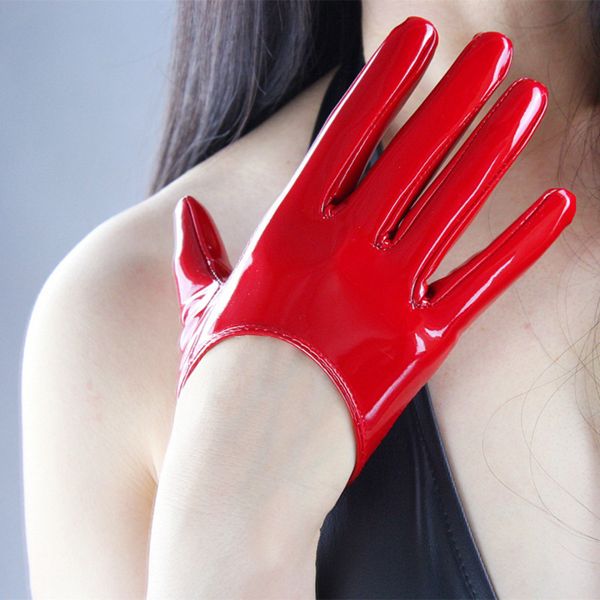 stylish pu leather half palm gloves mittens women wrist short gloves gothic rock, Blue;gray
stylish pu leather half palm gloves mittens women wrist short gloves gothic rock, Blue;gray