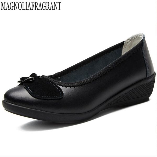 fashion retro genuine leather round head women casual flats ladies shallow mouth flat oxford shoes new mother single shoes y627, Black
fashion retro genuine leather round head women casual flats ladies shallow mouth flat oxford shoes new mother single shoes y627, Black