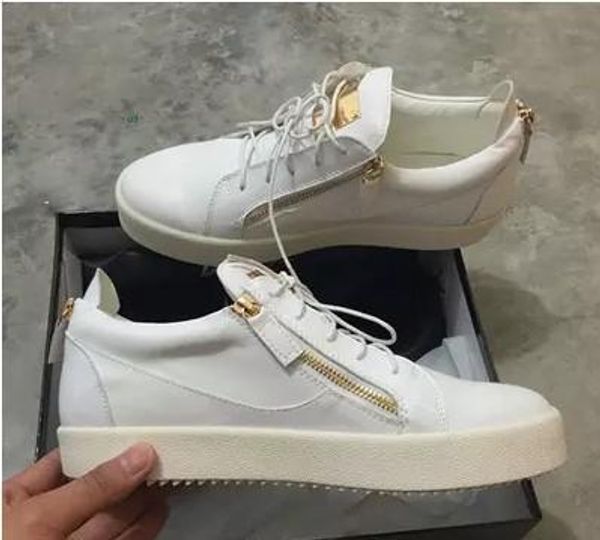 luxury men casual shoes mens trainers brand new women sneakers with metal decoration rivet patent leather double zipper high shoes198001, Black
luxury men casual shoes mens trainers brand new women sneakers with metal decoration rivet patent leather double zipper high shoes198001, Black