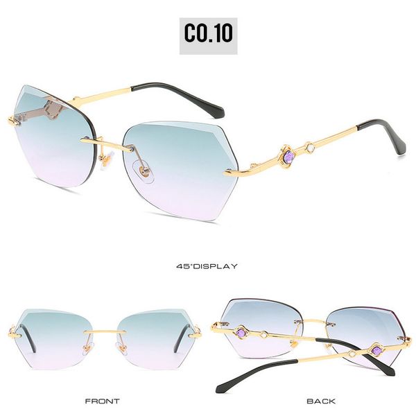 trimmed rimless sunglasses gmei optical phantom trimming titanium eyewear male model diamond trimming gold rimless finished emfjm yidqe, Blue
trimmed rimless sunglasses gmei optical phantom trimming titanium eyewear male model diamond trimming gold rimless finished emfjm yidqe, Blue