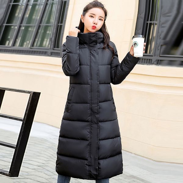 2019 women winter jacket plus size 3xl 4xl hooded cotton padded female coat outwear solid warm long parka parkas, Black
2019 women winter jacket plus size 3xl 4xl hooded cotton padded female coat outwear solid warm long parka parkas, Black