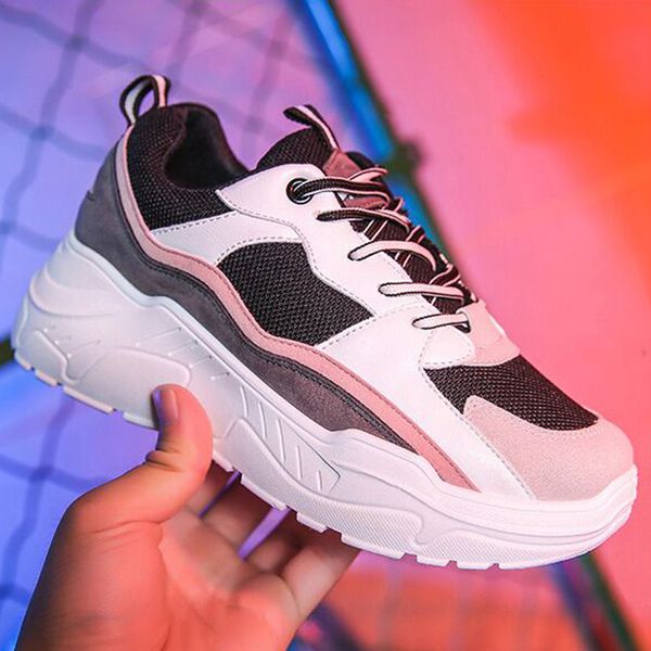 женская обувь мода туфли-tenis feminino в 2020 папа платформы коренастый кроссовки воздухопроницаемой сеткой обувь женщина свободного покроя, Black
женская обувь мода туфли-tenis feminino в 2020 папа платформы коренастый кроссовки воздухопроницаемой сеткой обувь женщина свободного покроя, Black