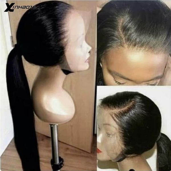 long straight glueless full lace human hair wigs 180 density remy brazilian long wig pre plucked with baby hair all around, Black;brown
long straight glueless full lace human hair wigs 180 density remy brazilian long wig pre plucked with baby hair all around, Black;brown