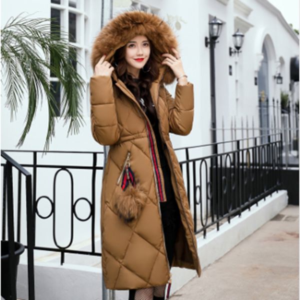 new 2017 russia style fashion winter parka women large fur collar coat ladies long clothing thickening warm winter jacket zl866, Tan;black
new 2017 russia style fashion winter parka women large fur collar coat ladies long clothing thickening warm winter jacket zl866, Tan;black