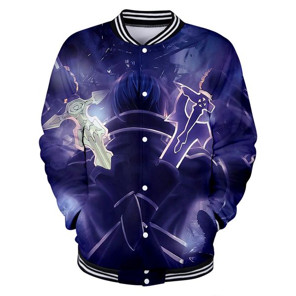 men jackets sao world anime bomber jackets sword art online alicization men coat cartoon streetwear baseball sweartshirt, Black;brown
men jackets sao world anime bomber jackets sword art online alicization men coat cartoon streetwear baseball sweartshirt, Black;brown